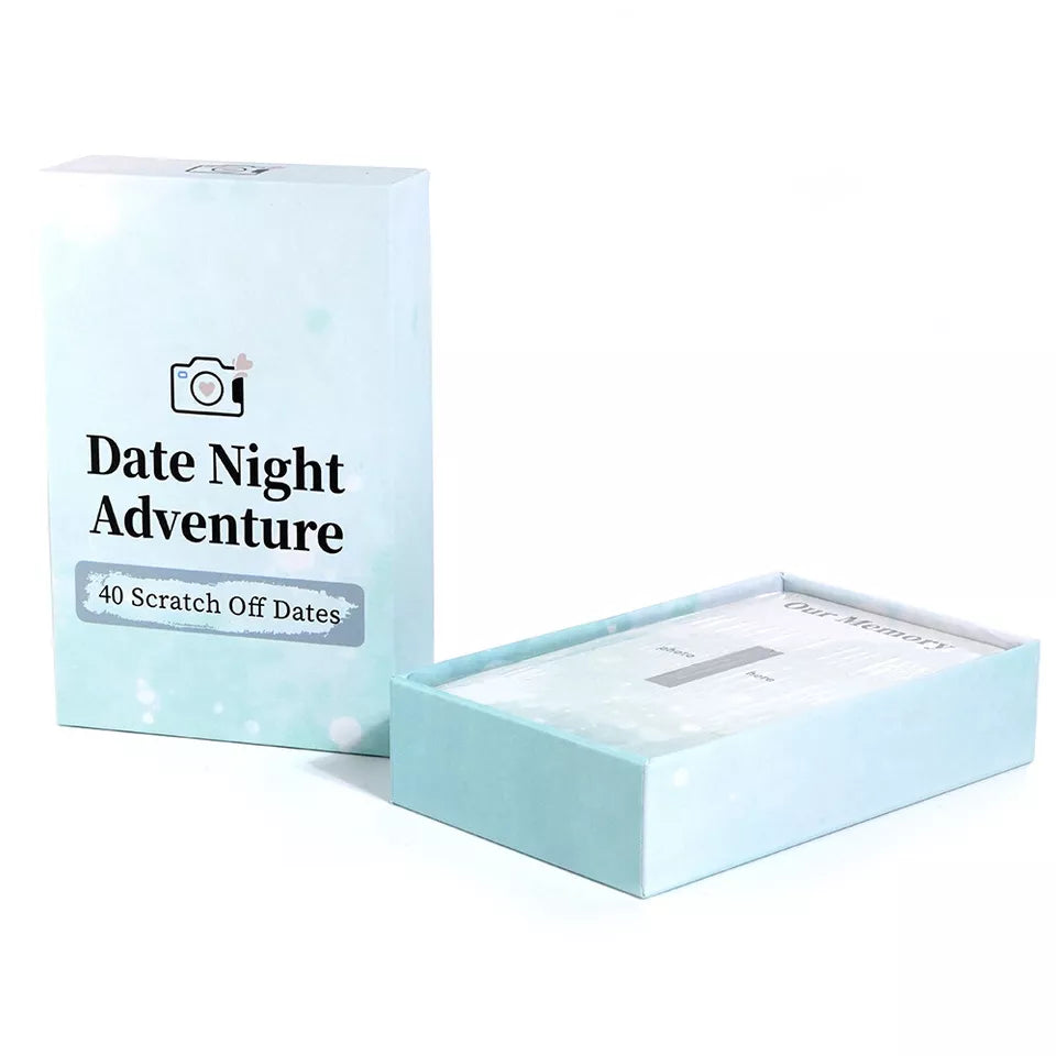Date Night Adventure Scratch Off Cards